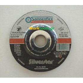 Δίσκος Λειάνσεως Μετάλλων 115Χ6Χ22,23 Sonnenflex Silverstar