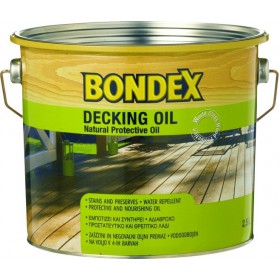Βερνίκι Εμποτισμού για ξύλινα δάπεδα Μυκητοκτόνο  Bondex Decking Oil