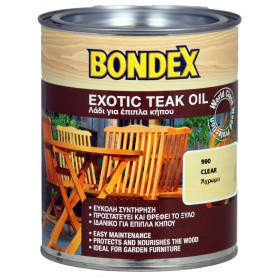 Λάδι για Έπιπλα Κήπου Bondex Teak Oil
