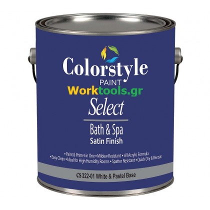 Χρώμα CS322 Select Kitchen & Bath Αντιμουχλικό της Colorstyle